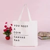 Fair trade organic cotton handle bag with logo printing