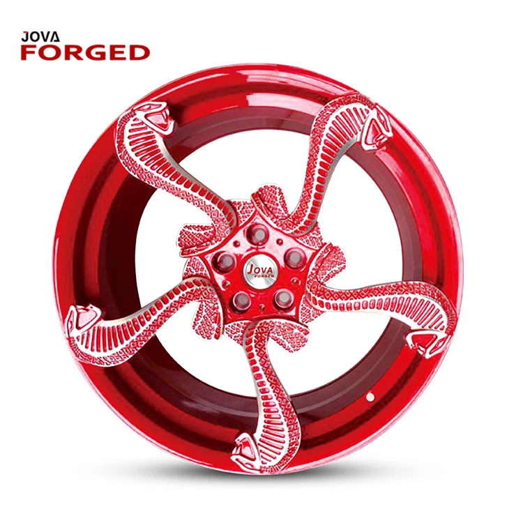 Red Rim Wholesale 1524 Inch Custom Delicate Aluminium Wheels