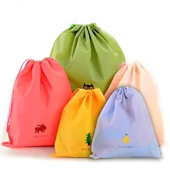 drawstring reusable bags