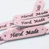Handmade PU Leather Sewing Garment Labels Household Textile Labels Tags Patchwork Apparel Accessories