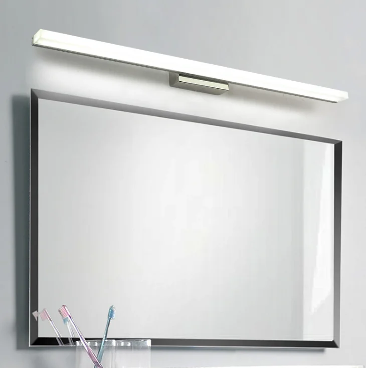 Wholesale Factory Price Waterproof Led Bathroom Lighting Modern Simple Vanity Lights White Warm Light Wall Lamp Mirror Lamp