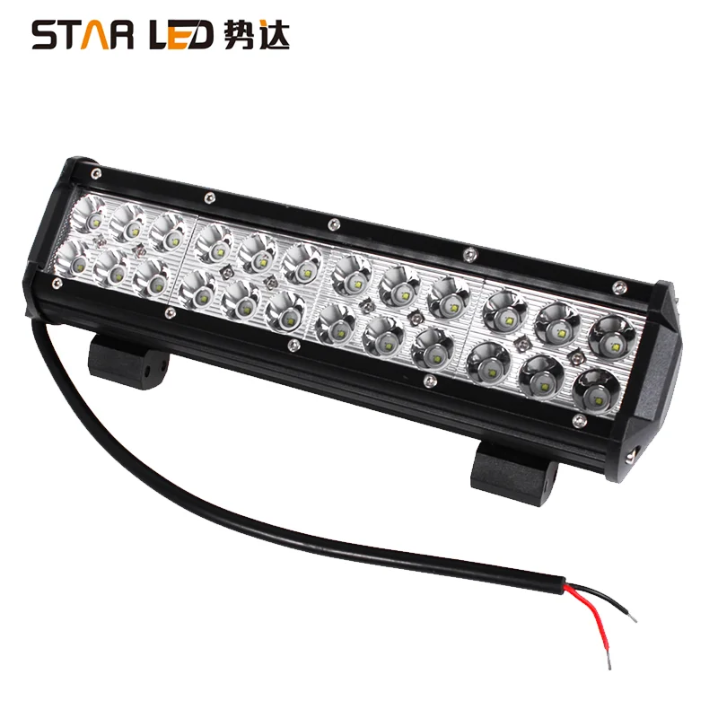 Auto Lighting 12 Inch 72 Watt 24v Led Work Light For Car 12 Volt Led