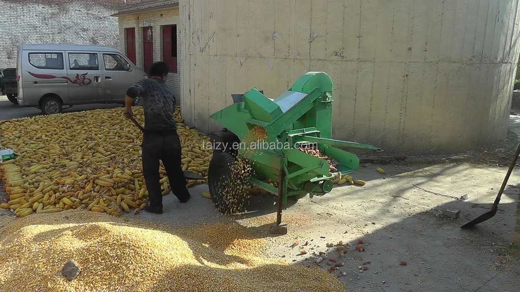 High Quality Diesel Engine Maize Thresher Corn Sheller Machine For Sale