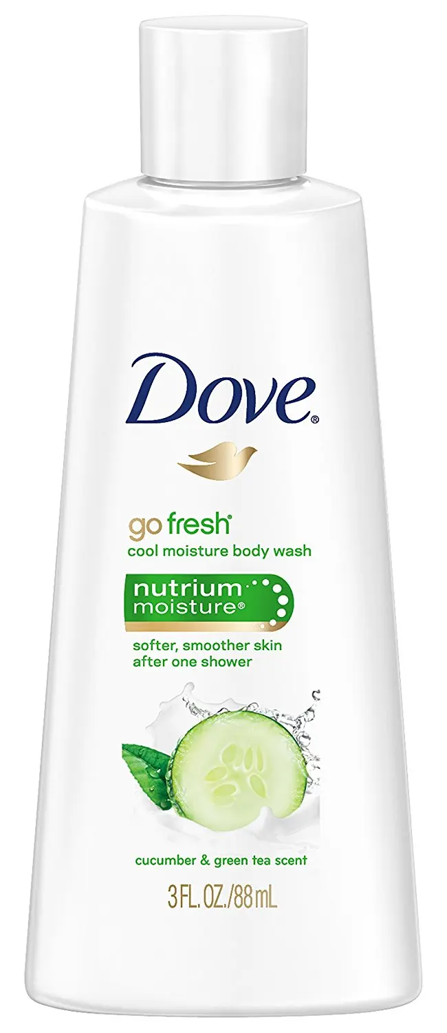 Dove Go Fresh Cool Moisture Body Wash Cucumber & Green Tea Scent 3.0 Oz.