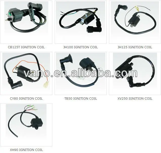 cheap 12v gy6 50cc ignition coil for Chinese scooter