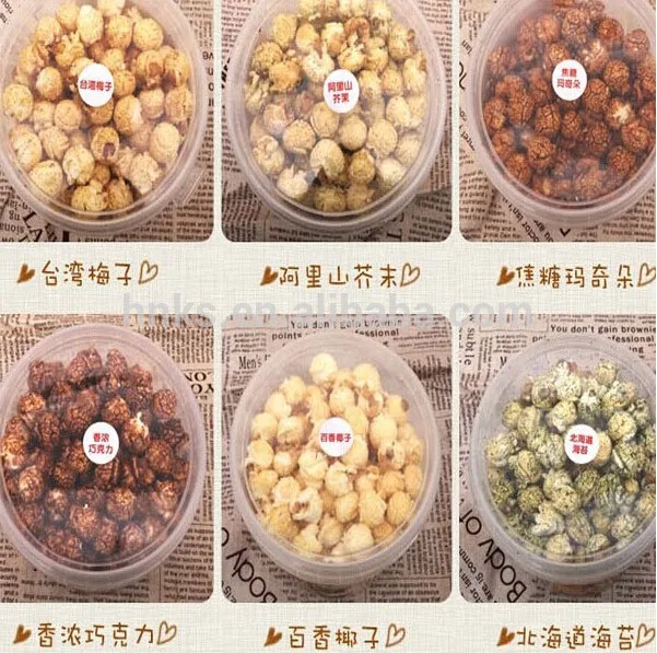 Large Scale Mini Automatic Flavored Caramelized Popcorn Balls Making Machine For Sale Buy