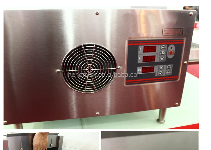 IS-VPS-8B  Electrothermal Stainless Steel 18 Inch Commercial Conveyor Belt Pizza Oven For Sale