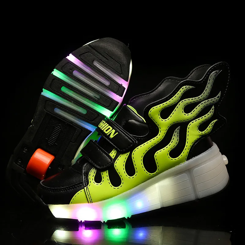 glowing heelys