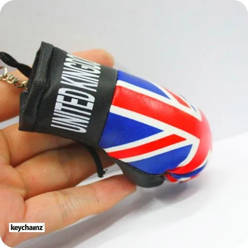 Custom Mini Boxing Gloves For Car Accessories Cuba Flag Mini Flag
