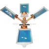 Hand carousel 4-2 tabletop flat screen printer for t shirt kit
