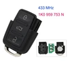 CN001057 Top quality Remote Key For Tiguan Polo Jetta Beetle Car Keyless Entry with 3 button ID48 chip and HU66
