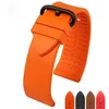 Natural Waterproof 18mm 20mm Sport Rubber Strap