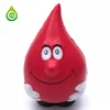 PU Foam water drop style anti stress ball, relieve ball