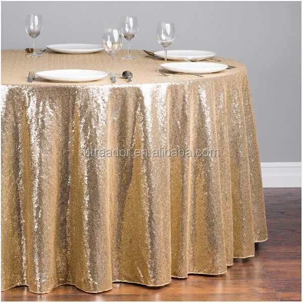 Sequin Embroidery Organza Table Overlays For Round Cloth Sequin Embroidery Organza Table Overlays For Round Cloth