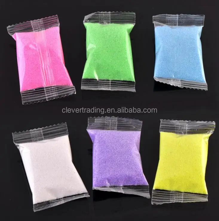 Colored Silica Sand For Art Decorative Sand For Vases Fine Color