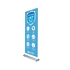 Shop RB-T5 trade show retractable custom logo printed tear wide base roll up banner