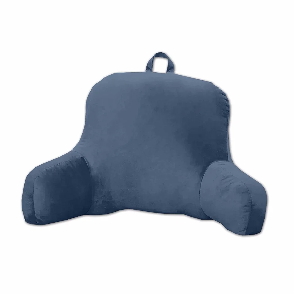 Bedroom Tv Bed Rest Pillow Back Arm Support Plush Soft Chair