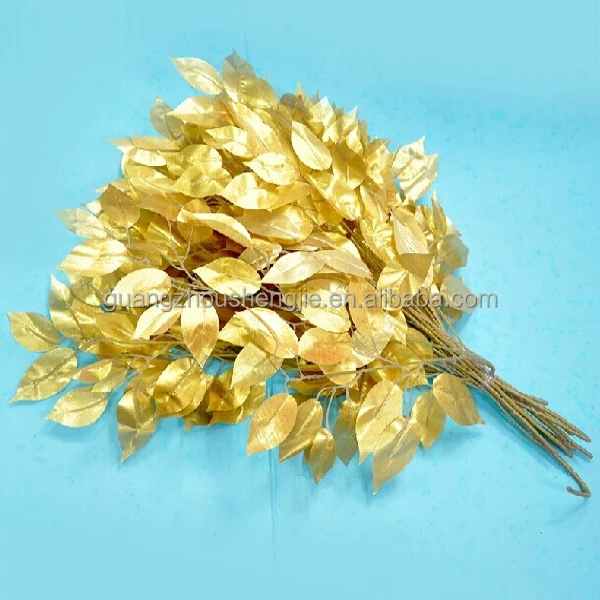 Cheap Plastic Green Banyan Ficus Foliage Artificial Tree Branches And