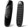 C120 2.4GHz Mini Rechargeable Wireless Fly Mouse Remote Control Keyboard with USB Receiver to Work for PC IPTV Android TV box