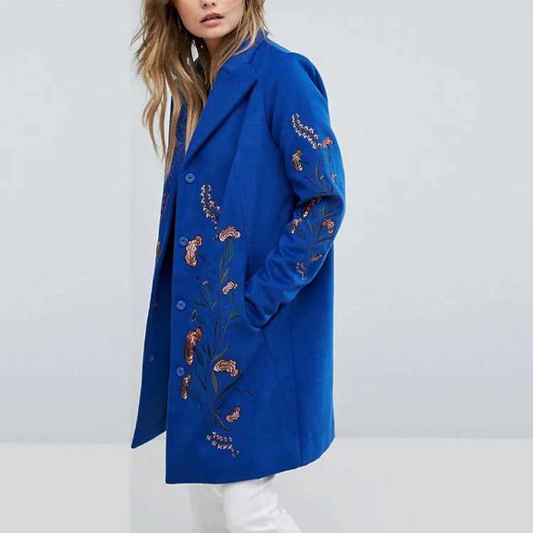 embroidered coats for womens