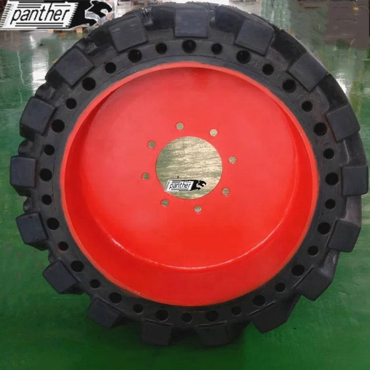 31x6x10 10-16.5 solid skid steer tires 10x16.5 mould on solid tires