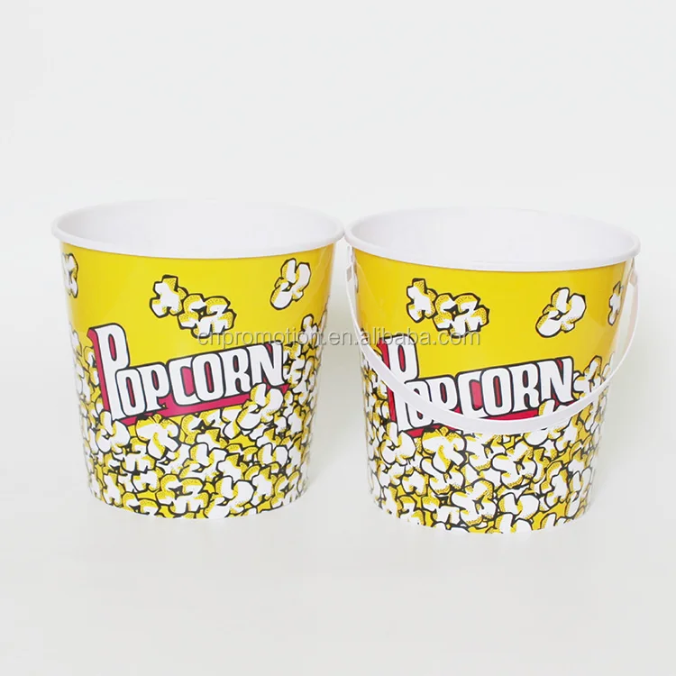 Multiple Sizes Take Out Disposable Plastic Popcorn Bucket Popcorn Cup