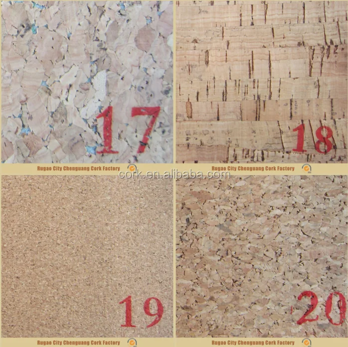 Lastest Fasion Cork Fabric Natural Cork Leather
