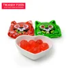 15g Crazy Kot Animal Eyeball Shape Fruit Flavor Halal Sweet Gummy Candy