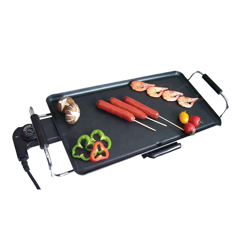 1800w Commercial Kitchen Electric Grills Electric Griddles Plate