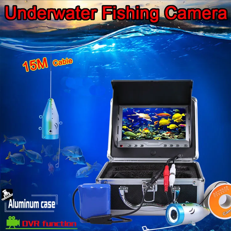 1000tvl Built In Dvr Aquaculture Underwater Waterproof Camera With 50m