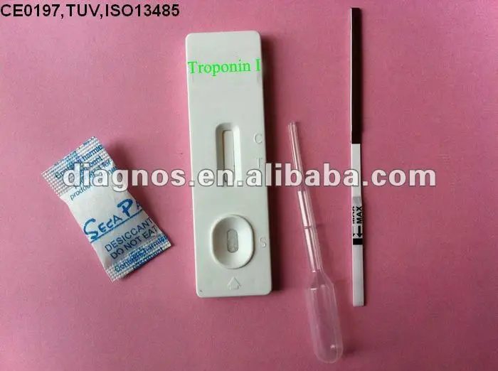 Troponin I cassette and strip