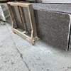 Super Cheap Chinese Block Red Brown Granite 70 width Slab