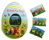 Customized PET/PVC plastic shrink wrap labels for egg shrink wrap