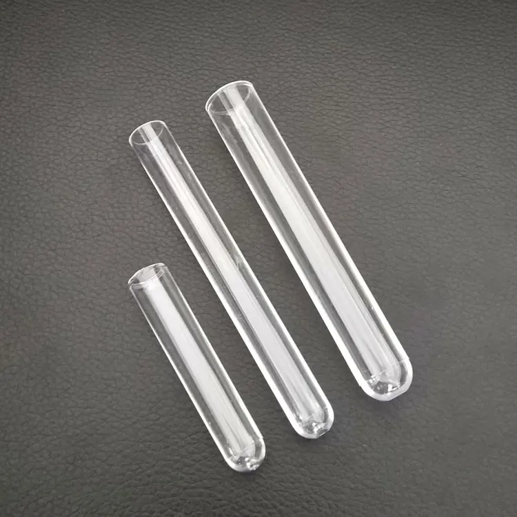 12*75mm Test Tube Transparent Round Bottom Plastic Test Tube - Buy ...