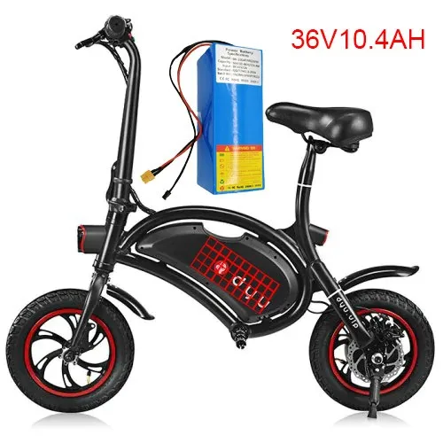 dyu electric bike battery