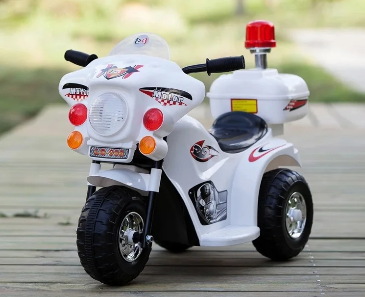 battery powered police motorcycle