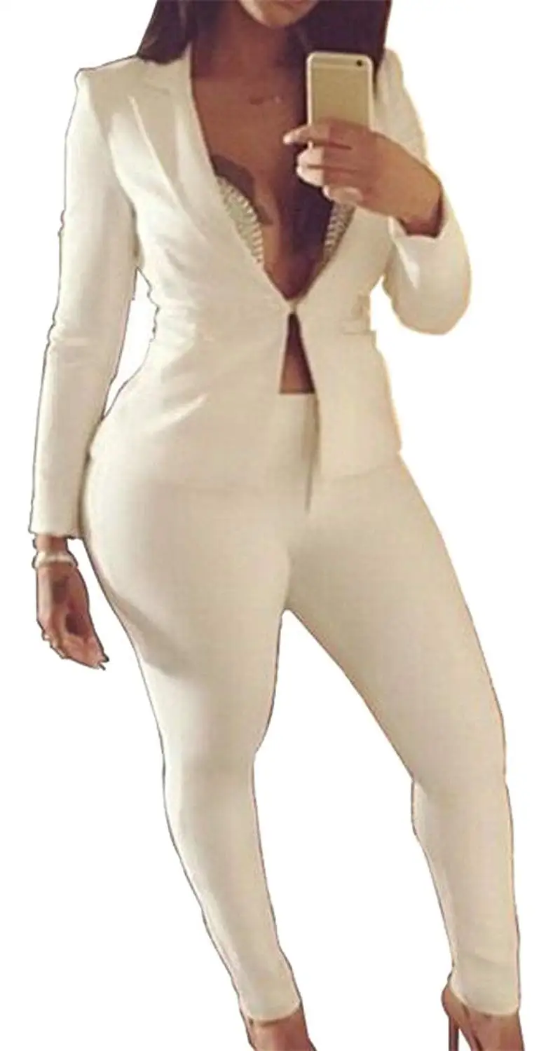 white business pants
