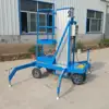 house window cleaning tools 4m-20m height for hot sale tracked self-propelled aluminum man aerial work platformsalloy home elev