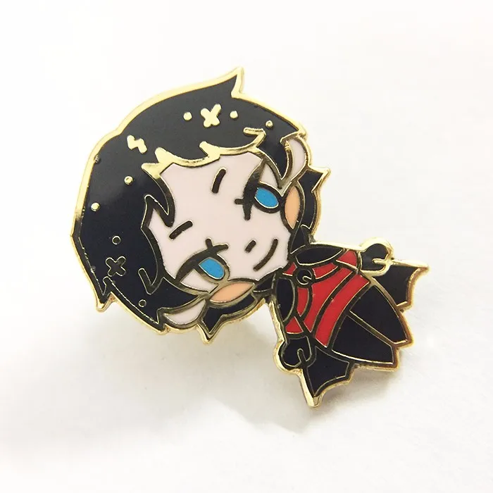 Custom Hard Enamel Pin With High Qualitycloisonne Back Stamp Enamel 