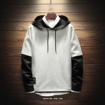 blue and white striped hoodie mens