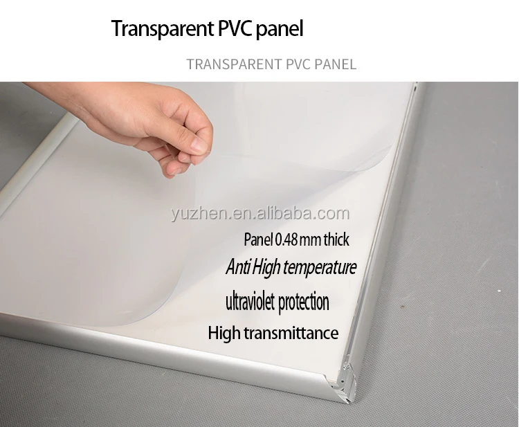 Gallery Display Show Alloy Aluminum Metal Multisize A1 Plastic Poster