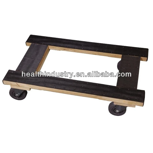 H Dolly 4 Wheels Moving Dollies W/t Rubber Belting And Hightech