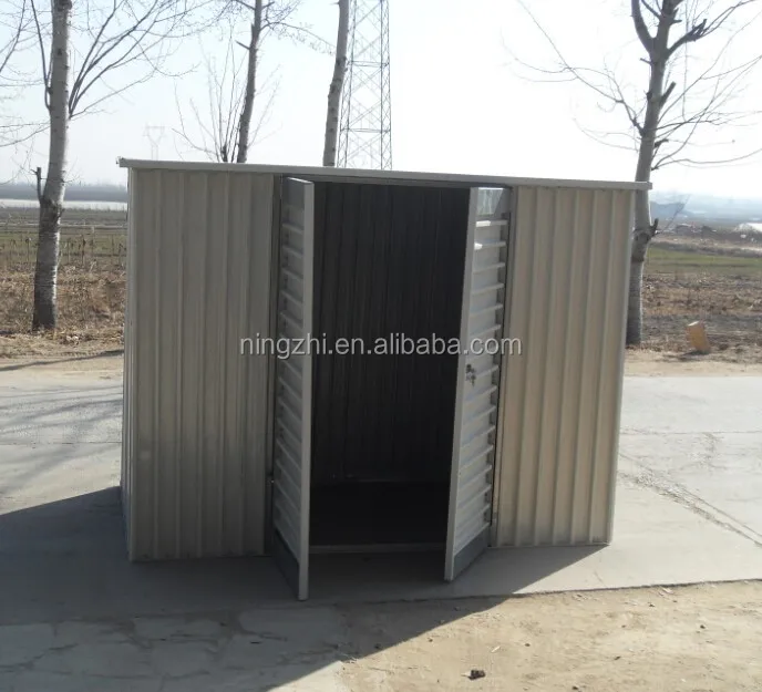 Bâtiment d'entreposage de garage d'abri en métal de 18 x 21 installé