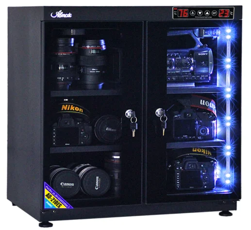 
210L dryer machine storage dslr camera lens electric dehumidifier dry cabinet 