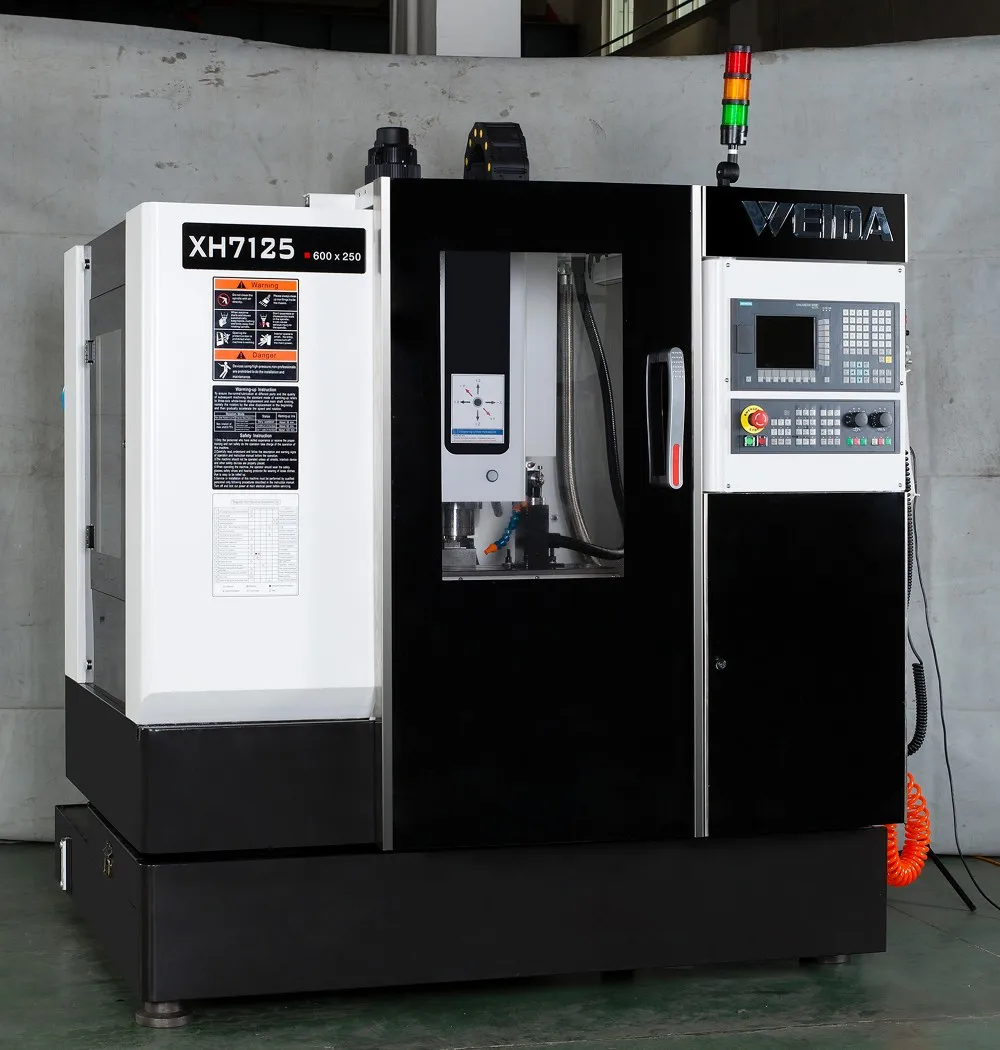 Xh7125 New Hot Small Cnc Milling Machine For Sale With Tool Magazine