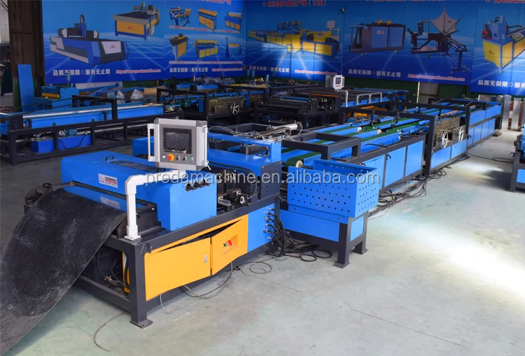 Direct manufacturer rectangular auto duct production line 5 linear shape most reliable quality and great reputation globally!