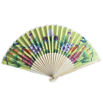 ladies folding hand fans