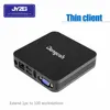 lowest price thin client linux RDP10.0 1GB RAM 4GB Flash 1080P 5 usb port home thin client