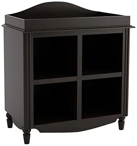 Cosco The Avery Line 4 Shelf Open Front Cube Storage Changing Cosco The Avery Line 4 Shelf Open Front Cube Storage Changing Table Dark