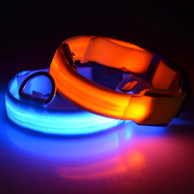 Factory Wholesale Cheap Price Safety Led Light Luminous Dog Collar